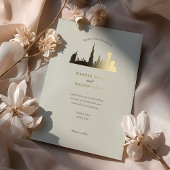 Dubai UAE Wedding Einladung