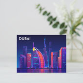Dubai United Arab Emirates Postcard Postkarte (Stehend Vorderseite)