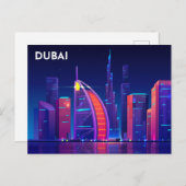 Dubai United Arab Emirates Postcard Postkarte (Vorne/Hinten)