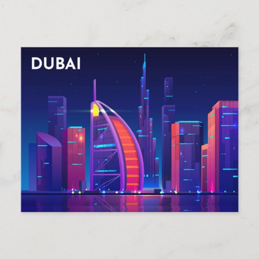 Dubai United Arab Emirates Postcard Postkarte (Vorderseite)