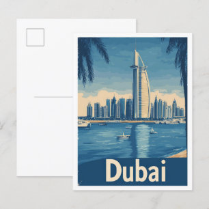Dubai United Arab Emirates - Reisebeschreibung Postkarte