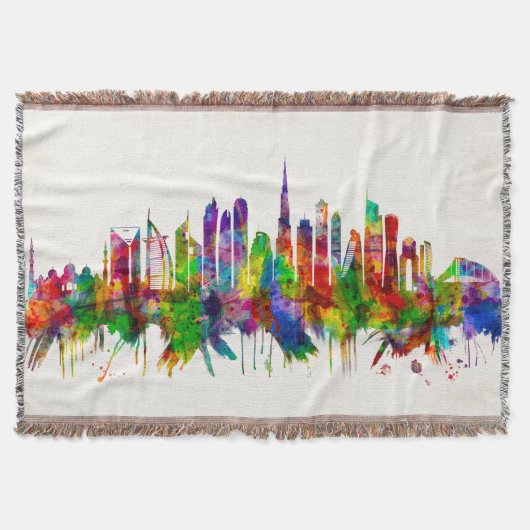 Dubai United Arab Emirates Skyline Decke (Vorderseite)
