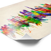 Dubai United Arab Emirates Skyline Fotodruck (Ecke)