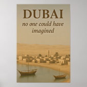 Dubai: Unvorstellbare Origins Poster (Vorne)