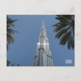 Dubai VAE Burj Khalifa Feiertagspostkarte