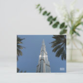 Dubai VAE Burj Khalifa Postkarte (Stehend Vorderseite)