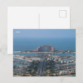 Dubai VAE Palm View Feiertagspostkarte (Vorne/Hinten)