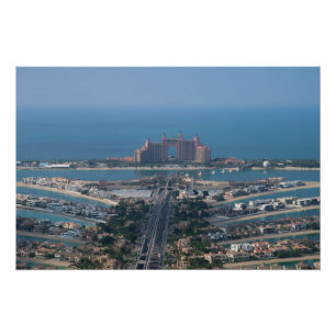 Dubai VAE Palm View Poster