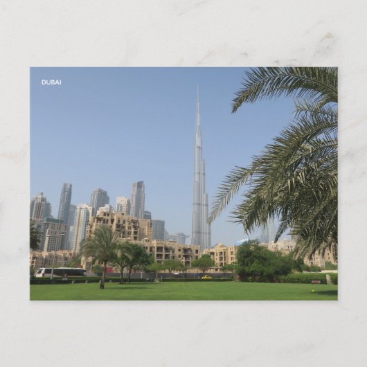 Dubai VAE Postkarte (Vorderseite)
