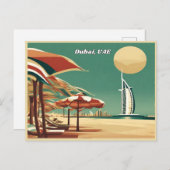 Dubai, VAE Postkarte (Vorne/Hinten)