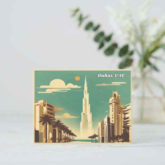 Dubai, VAE Postkarte (Stehend Vorderseite)