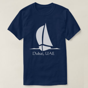 Dubai, Vereinigte Arabische Emirate - Boot T-Shirt