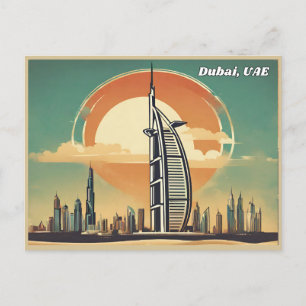 Dubai Vereinigte Arabische Emirate Postkarte