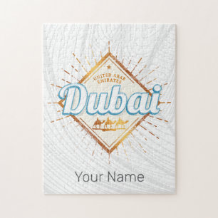 Dubai Vereinigte Arabische Emirate Vintage UAE Sou Puzzle