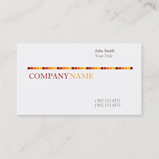 Dubai VII Visitenkarte (Vorderseite)