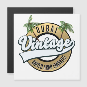 Dubai Vintage Vereinigte Arabische Emirate Magnetkarte
