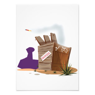 Dubai Vintager Stil Urlaubsposter Fotodruck