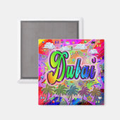 Dubai Vista Express Magnet (Vorderseite/Rückseite)