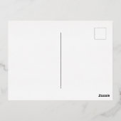 Dubai Vista Express Postcard Folien Feiertagspostkarte (Rückseite)