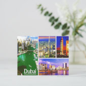 DUBAI VON MOJISOLA A GBADAMOSI OKUBULE POSTKARTE (Stehend Vorderseite)