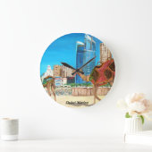 Dubai - Wall Clock Große Wanduhr (Zuhause)
