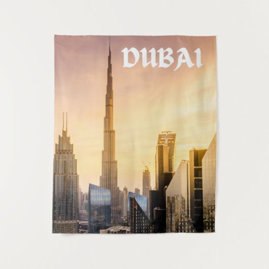 Dubai Wandteppich (Vorderseite)