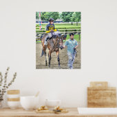 Dubai Weltmeisterschaft gewinnt Jockey Joel Rosari Poster (Küche)