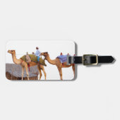 Dubai-Wüste Gepäckanhänger (Vorderseite horizontal)