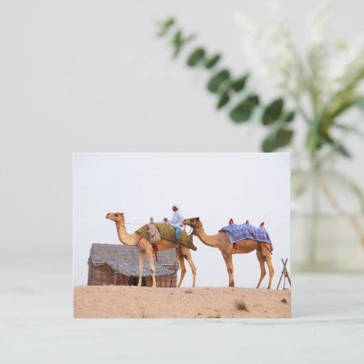Dubai-Wüste Postkarte (Stehend Vorderseite)