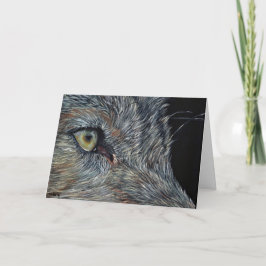 Dubbele kaart wolf karte