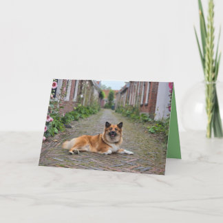 Dubbele wenskaart karte