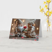 Dubbele wenskaart Valentijn Karte (Gelbe Blume)