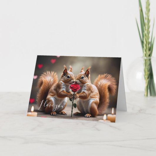 Dubbele wenskaart Valentijn Karte (Vorderseite)