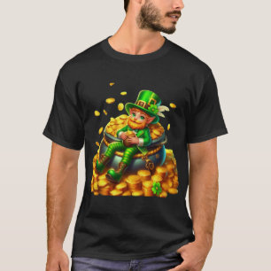 Dubbing Leprechaun St Patricks Day Shenanigans Sai T-Shirt