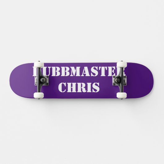 DUBBMASTER CHRIS SKATEBOARD / ZWISCHENPIXTUR (Horizontal)