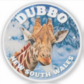 Dubbo, New South Wales Sticker (Vorderseite)