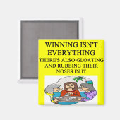 Dublettenbrücke und Spielerwitz Magnet (Vorderseite/Rückseite)