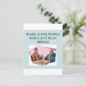 Dublettenspieler Postkarte (Stehend Vorderseite)