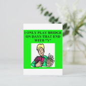 Dublettenspieler Postkarte (Stehend Vorderseite)