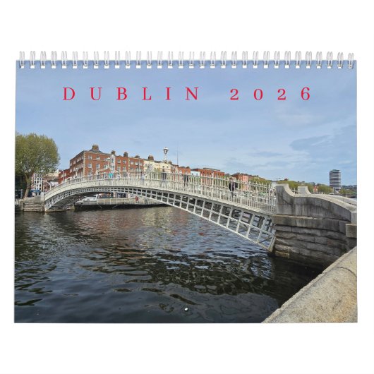 Dublin 2026 calendar kalender (Titelbild)