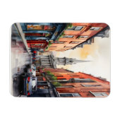 Dublin Aqucolor Art Magnet (Horizontal)