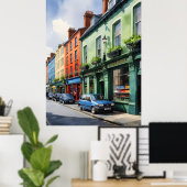 Dublin Aqucolor Art Poster (Heimbüro)