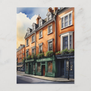 Dublin Aqucolor Art Postkarte