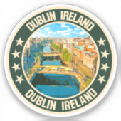 Dublin Aufkleber (Vorderseite)