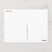 Dublin Blooms Postkarte (Rückseite)