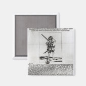 Dublin Broadsheet, 1647 Magnet (Vorderseite/Rückseite)