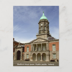 Dublin Castle - Bedford clock tower, Irland Postkarte