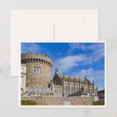 Dublin Castle Irland Foto Postkarte (Vorne/Hinten)