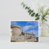 Dublin Castle Irland Foto Postkarte (Stehend Vorderseite)