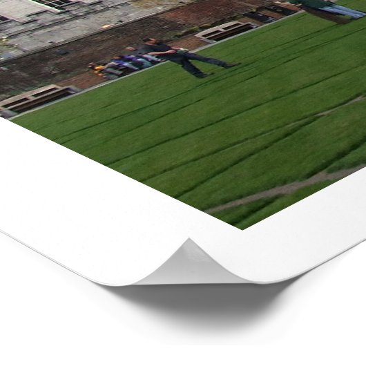 Dublin Castle Irland Poster (Ecke)